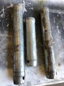 3 x brand new machine digger pins 2 x 60mm x 440mm 1 x 60mm x 280mm