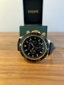 Limited Edition Hand Assembled GAMAGES Rotating Moon Phase Automatic Gold– 5 Year Warranty & Free De
