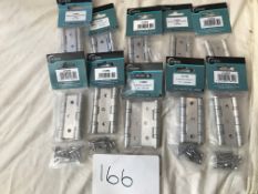 10 x Eclipse Ball Bearing Hinges