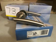 5 x Pair Intelligent Everest Lever on Round Rose