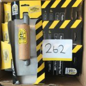 6 x Benson Hand Tool Plastering Float