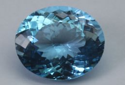 14.05 Ct Blue Topaz