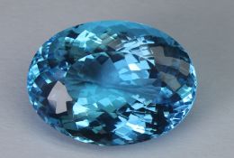 22.22 Ct Blue Topaz