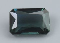 1.24 Ct Green Sapphire, Untreated