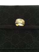 Gucci Icon Stardust 18K Gold Diamond Set Gucci Ring Size 13