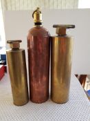 Brass And Copper Flasks