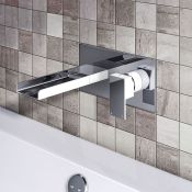 (LV128) Niagra II White Wall Mounted Bath Filler. RRP £244.99. Crafted from chrome plated, so...