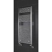 (RR130) 1200x600mm Flomasta Flat Towel Rail Chrome. RRP £126.99.(RR130) 1200x600mm Flomasta Flat(