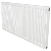(QQ95) 400x600MM TYPE 11 SINGLE-PANEL SINGLE CONVECTOR RADIATOR WHITE. Compact convector(QQ95)(QQ95)