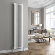 1800x380mm White Triple Panel Vertical Colosseum Radiator. RRP £449.99. RC509. Made from low c...