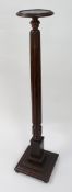 George IV Style Reeded Mahogany Pedestal