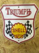Triumph & Shell Wall Plaque