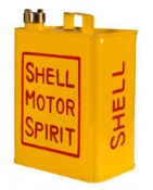 Shell Oil Can