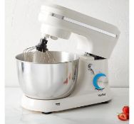 (HZ122) 1000W Cream Stand Mixer. Choose from 8 speed settings & a pulse function, whatever best...