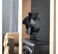 (HZ10) 3 Blade Stove Fan Heat powered stove fan - increases the efficiency of your stove oven ...
