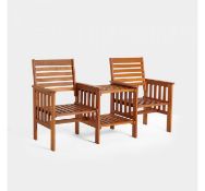 (HZ1) Garden Love Seat Bench The ultimate stylish seat for two! Perfect for relaxing with a lo...