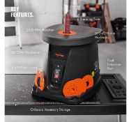 (F61) Oscillating Spindle Sander Deliver intricate grooves and smooth finishes with this 450W ...