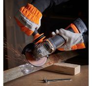 (F53) 20V MAX Angle Grinder Cutting disc, 20V 3Ah battery and battery charger are included in ...