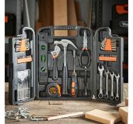 (F41) 53pc Household Tool Set Set comprises 20 X 25mm bits, 6 X precision screwdrivers, 16 X h...