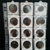 Collectable Coins 36 British Farthings 1919 to 1941