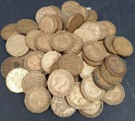 Collectable Coins 400g Bag of British Three Pence (3d) Coins