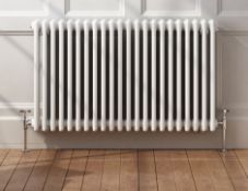 (UR16) 500x812mm White Triple Panel Horizontal Colosseum Traditional Radiator. RRP £441.99.Ma...