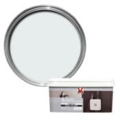 6L V33 Pebble Satin Grey Easy Bathroom Interior Paint- Bathroom Multisurface. 100% waterproof, ...