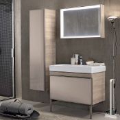 (SA26) Geberit Citterio 1184x584mm Natural Beige illuminated Mirror.RRP £687.99.If youre looki...