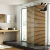 (KN41) Twyfords 1200mm - 8mm - Designer EasyClean Walk Through Panel. RRP £499.99. Introducing...