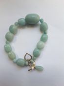 Chrysoprase Bead Bracelet
