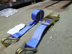 10 X 50Mm X 5000Kgs X 10 Metre Ratchet Lashings With Claw Hook (Rl505T10)