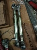 2 X Cat 1-1, 285Mm Tube, Universal Top Link Assembly (Ags306)