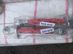 2 X Cat 0-0, 190Mm Tube, Universal Top Link Assembly (Ags4418)