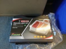 4 X 12V Magnetic Wireless Trailer Combination Lighting Kit (Zzgcwtl)