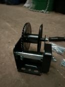 2000Lbs Black Hand Winch With Brake (Not For Lifting) (Hwb20)