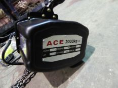 Electric Chain Block Has A S.W.L - 2 Ton (2000Kg) And 3 Metre Height Of Lift (Ecb02A)