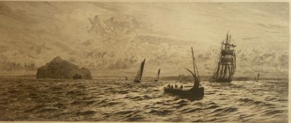 William Lionel Wylie 1851-1931 signed etching 