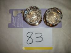 1 Pair of Gainsborough Crystal Knob Set