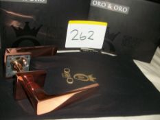 2 Pair x Oro Oro Rose Gold Handles