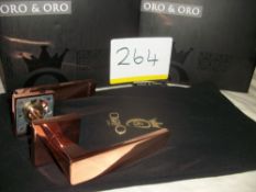 2 Pair x Oro Oro Rose Gold Handles