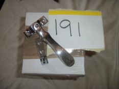 20 x Chrome Victorian Wedge Fastener