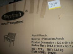 RoyalCraft Napoli Bench