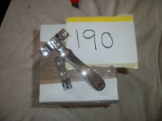 20 x Chrome Victorian Wedge Fastener