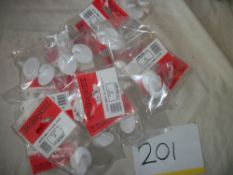 15 Pack x 2 Small Self Adhesive Oval Hook