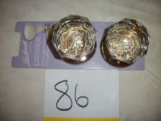 1 Pair of Gainsborough Crystal Knob Set