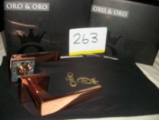 2 Pair x Oro Oro Rose Gold Handles