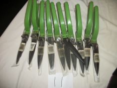 10 x Excellent Lot of Hand Held Garden Shears