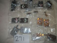 6 x Chrome Indicator Bolts
