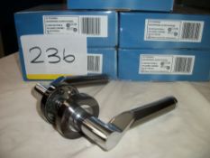 5 x Intelligent Enterprises Lever on Round Rose