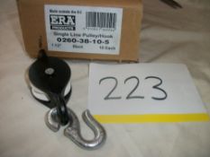 10 x Era Single Line Pully/Hook